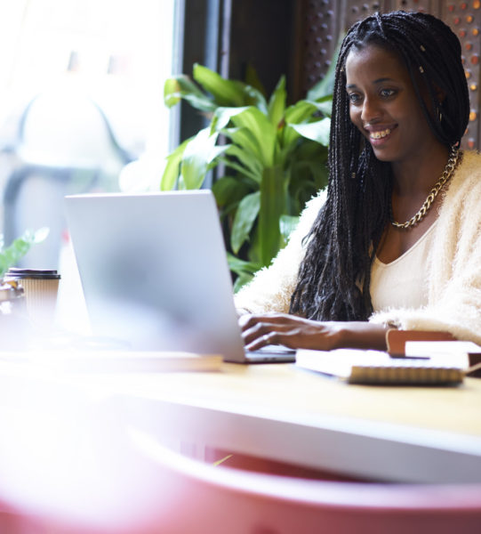 Cheerful,Young,Afro,American,Hipster,Girl,Having,Internet,Conversation,Through Cheerful,Young,Afro,American,Hipster,Girl,Having,Internet,Conversation,Through