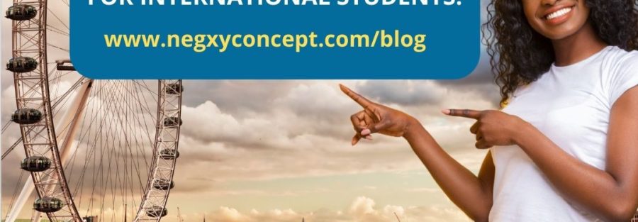 A picture from Negxy Concept Limited, a study abroad agency in Lagos, Nigeria, that reads 'Graduate immigration route for international students'