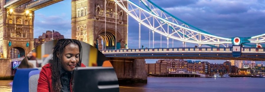 A picture from Negxy Concept Limite, a study abroad agency in Lagos, Nigeria that reads 'UK points based system for international students'